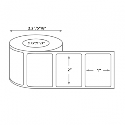 2x1thermallabels