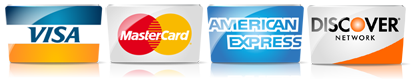 Credit Cards Accepted