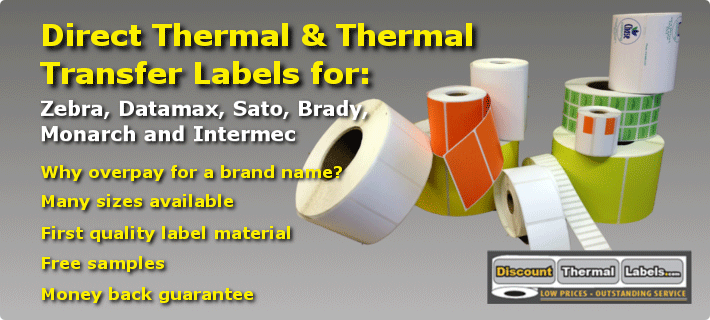 Discount Thermal Labels: Thermal Labels for Dymo, Zebra,...