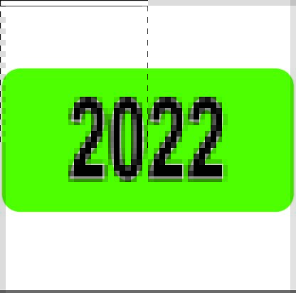 2022 LABEL RECTANGLE