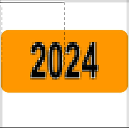 2024 LABEL RECTANGLE