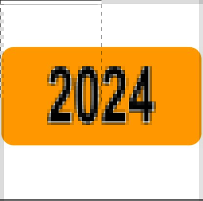2024 LABEL RECTANGLE