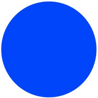 Blue Circle Labels