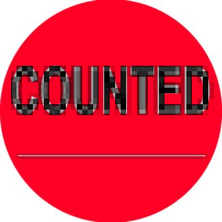 Write on Counted Label
