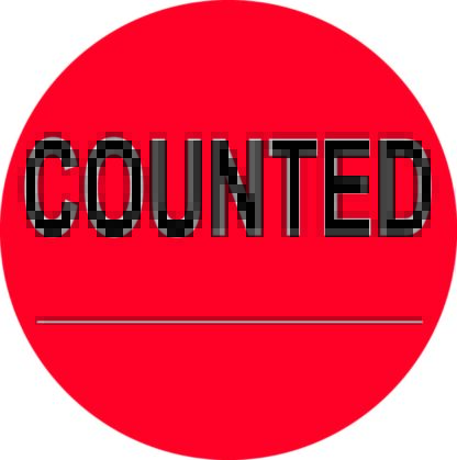 Write on Counted Label