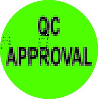 QC Approval Label