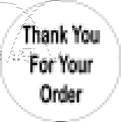 Thank You for Your Order Labels