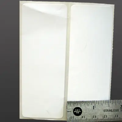 4 x 1.5 Gloss Polyester Thermal Labels