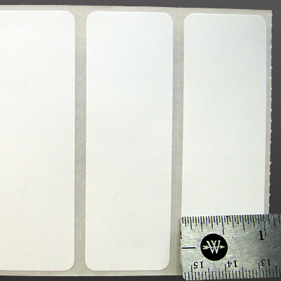 3 x 1 waterproof polypropylene thermal labels