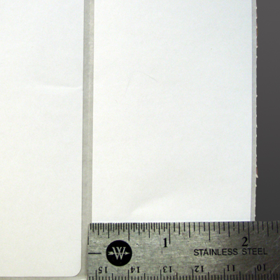 4 x 2 waterproof polypropylene thermal labels