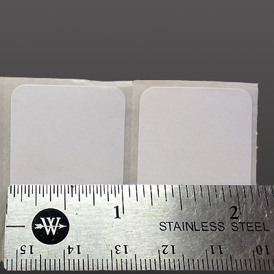 1.5 x 1 waterproof polypropylene thermal labels